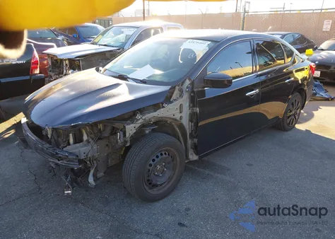 2019 Nissan Sentra S из США, поврежденный, VIN 3N1AB7AP9KY340102